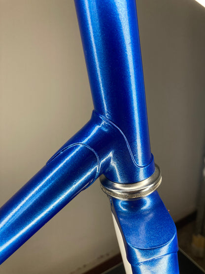 Telaio bici corsa in acciaio, taglia 60. Made in Italy.