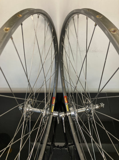 Ruote corsa tubolari. Cerchi Mavic GP4 su mozzi Campagnolo Nuovo Gran Sport 1253.