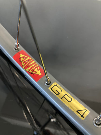 Ruote corsa tubolari. Cerchi Mavic GP4 su mozzi Campagnolo Nuovo Gran Sport 1253.