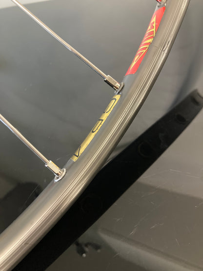 Ruote corsa tubolari. Cerchi Mavic GP4 su mozzi Campagnolo Nuovo Gran Sport 1253.