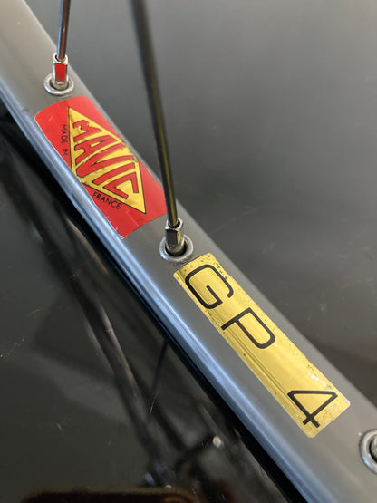 Ruote corsa tubolari. Cerchi Mavic GP4 su mozzi Campagnolo Nuovo Gran Sport 1253.