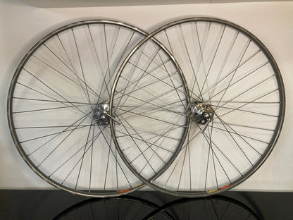 Ruote corsa tubolari. Cerchi Mavic GP4 su mozzi Campagnolo Nuovo Gran Sport 1253.