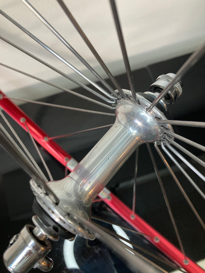 Ruote corsa Campagnolo Daytona 9-10-11v, Ambrosio Evolution.