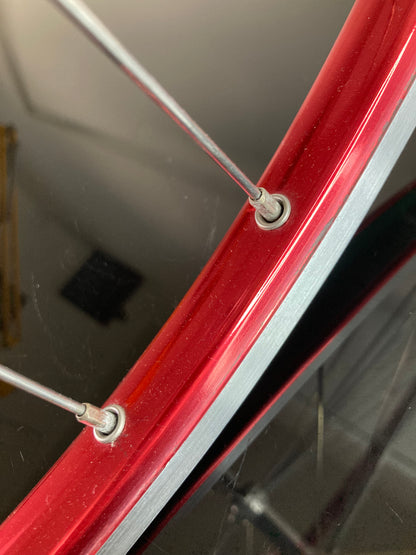 Ruote corsa Campagnolo Daytona 9-10-11v, Ambrosio Evolution.