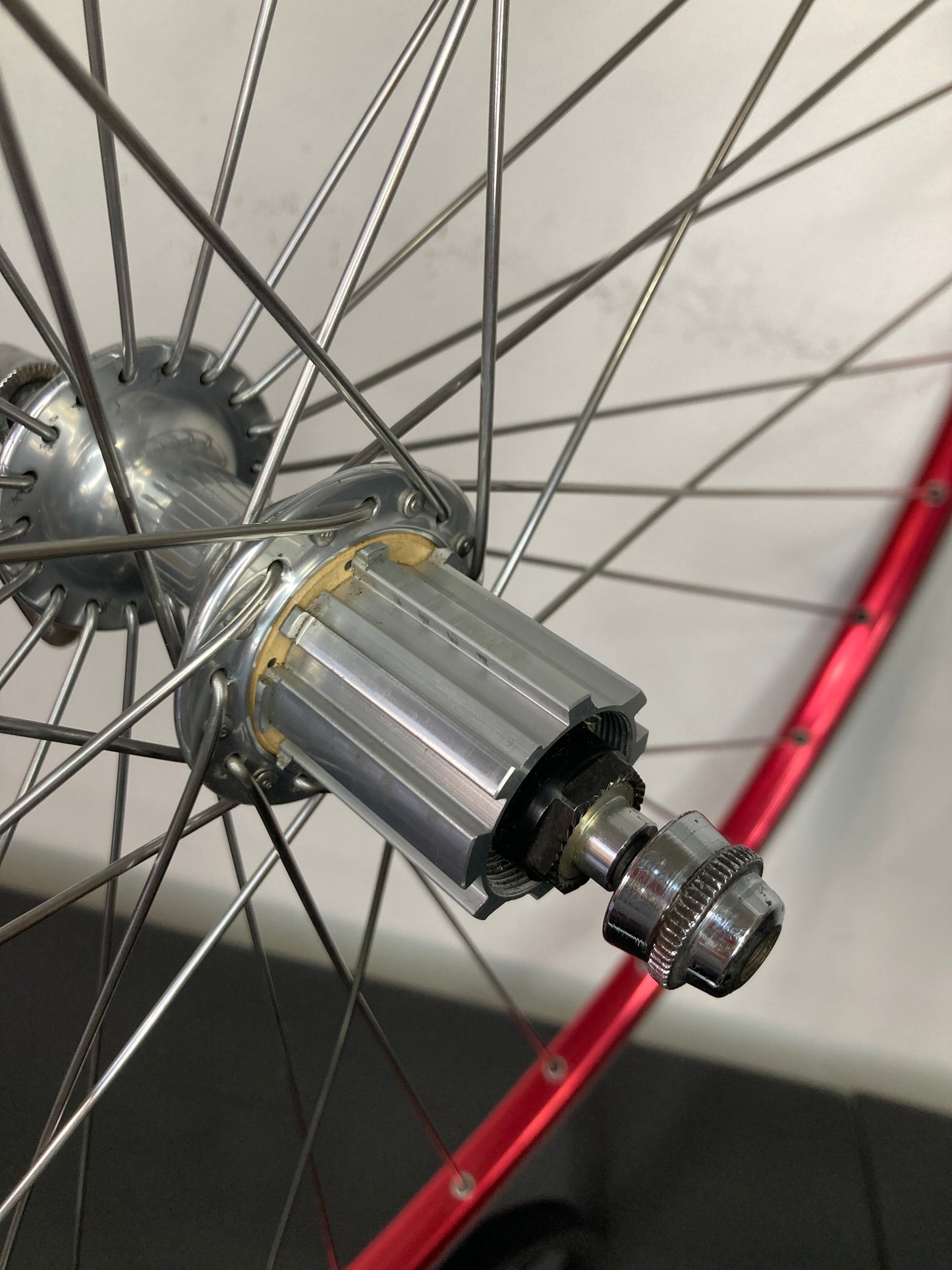 Ruote corsa Campagnolo Daytona 9-10-11v, Ambrosio Evolution.