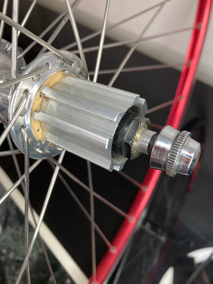 Ruote corsa Campagnolo Daytona 9-10-11v, Ambrosio Evolution.