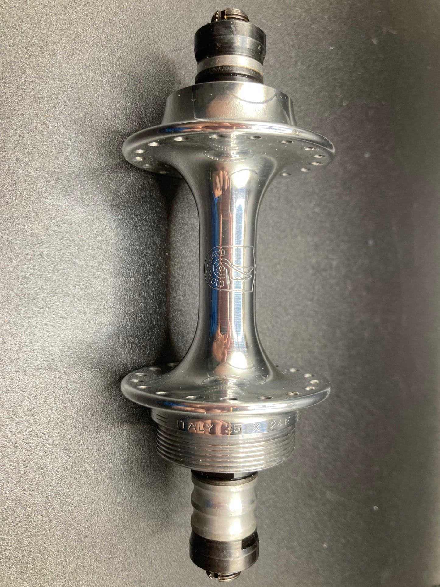 Mozzi Campagnolo Chorus serie 722/101, 36fori. 1988-1991.