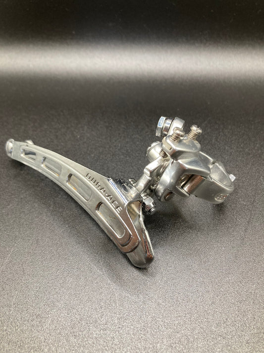 Shimano Dura-Ace front derailleur. Mod. EA100, with band.