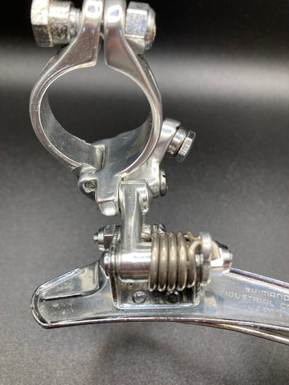Shimano Dura-Ace front derailleur. Mod. EA100, with band.