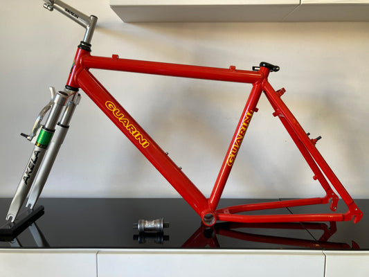 Kit telaio MTB anni '90. Taglia M 18". Ruote26" e freni cantilever