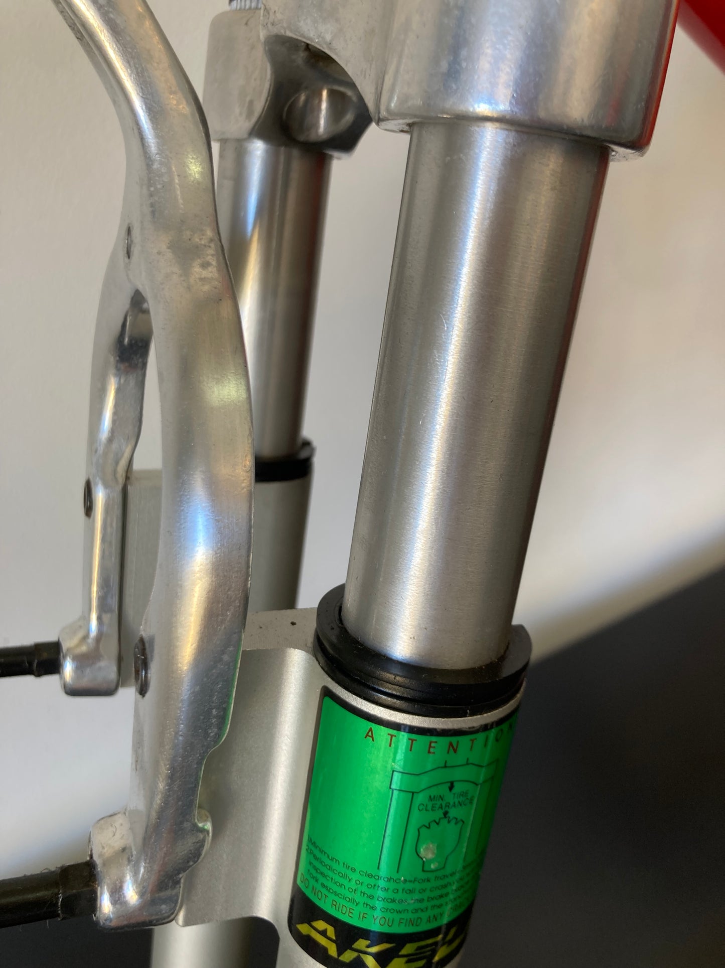 Kit telaio MTB anni '90. Taglia M 18". Ruote26" e freni cantilever