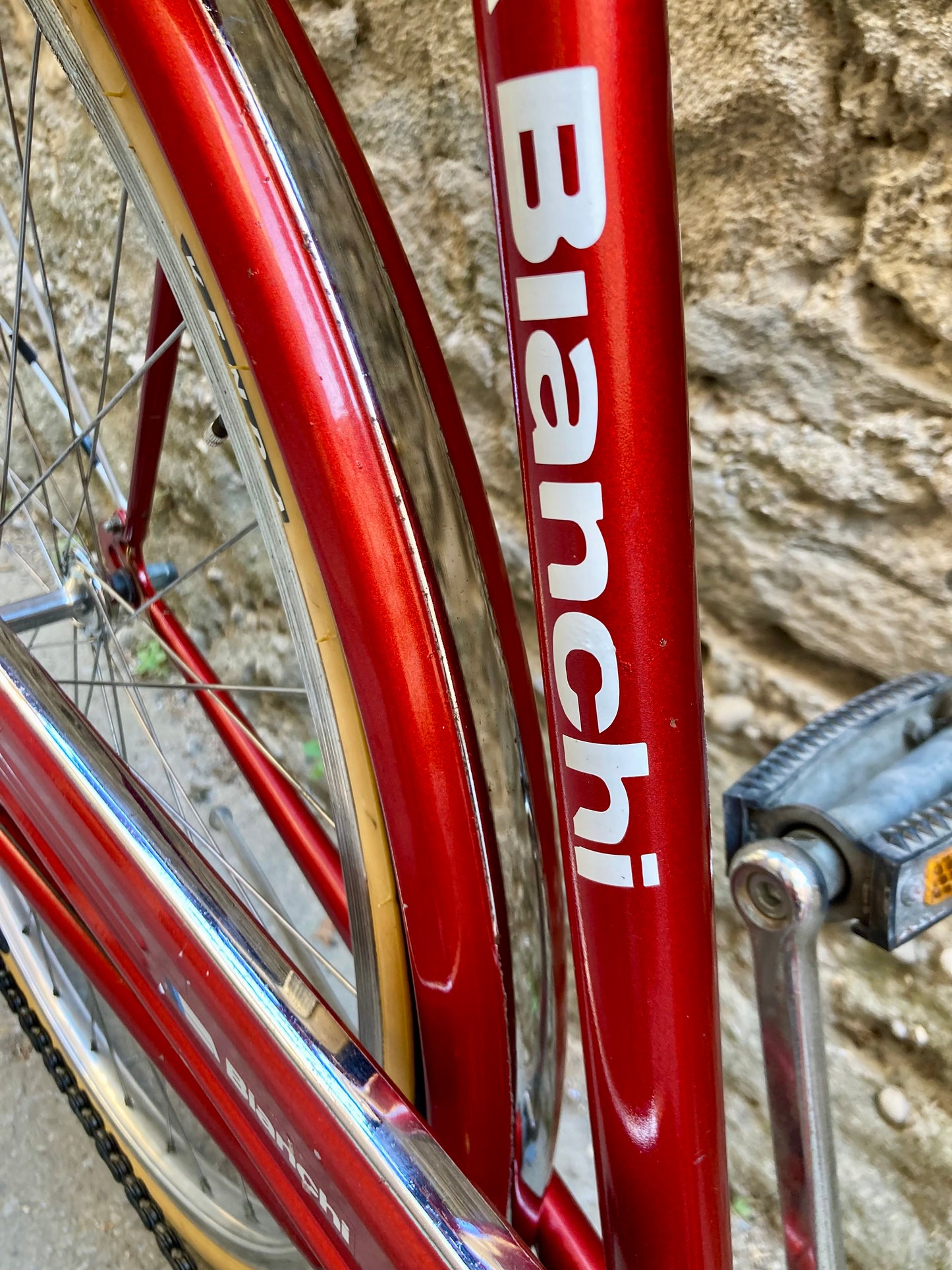 Bicicletta Bianchi Ledro del 1982. Taglia 53.