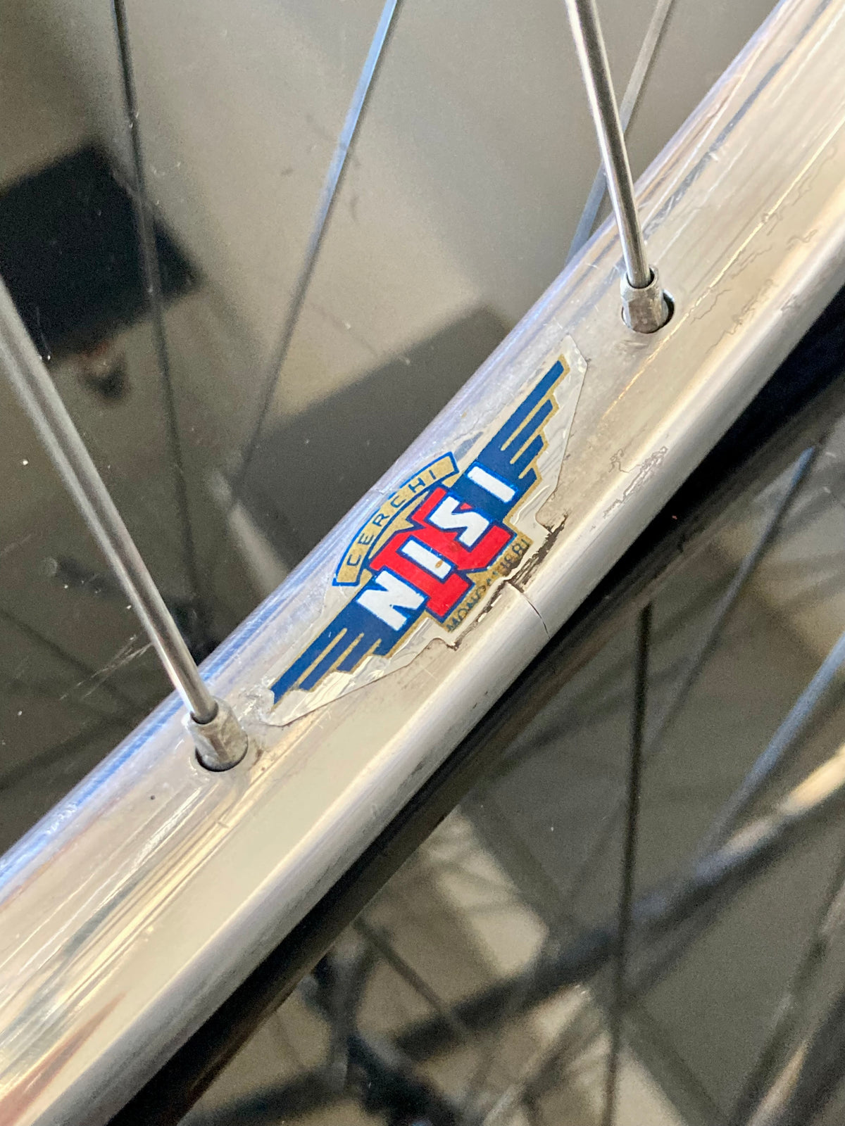 Ruote bici corsa Ofmega Gran Premio, cerchi Nisi. Per tubolare