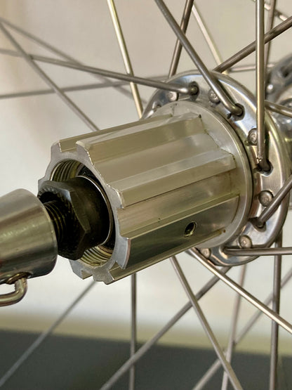 Ruote Campagnolo Record 9 10 11v. Cerchi Omega per copertoncino