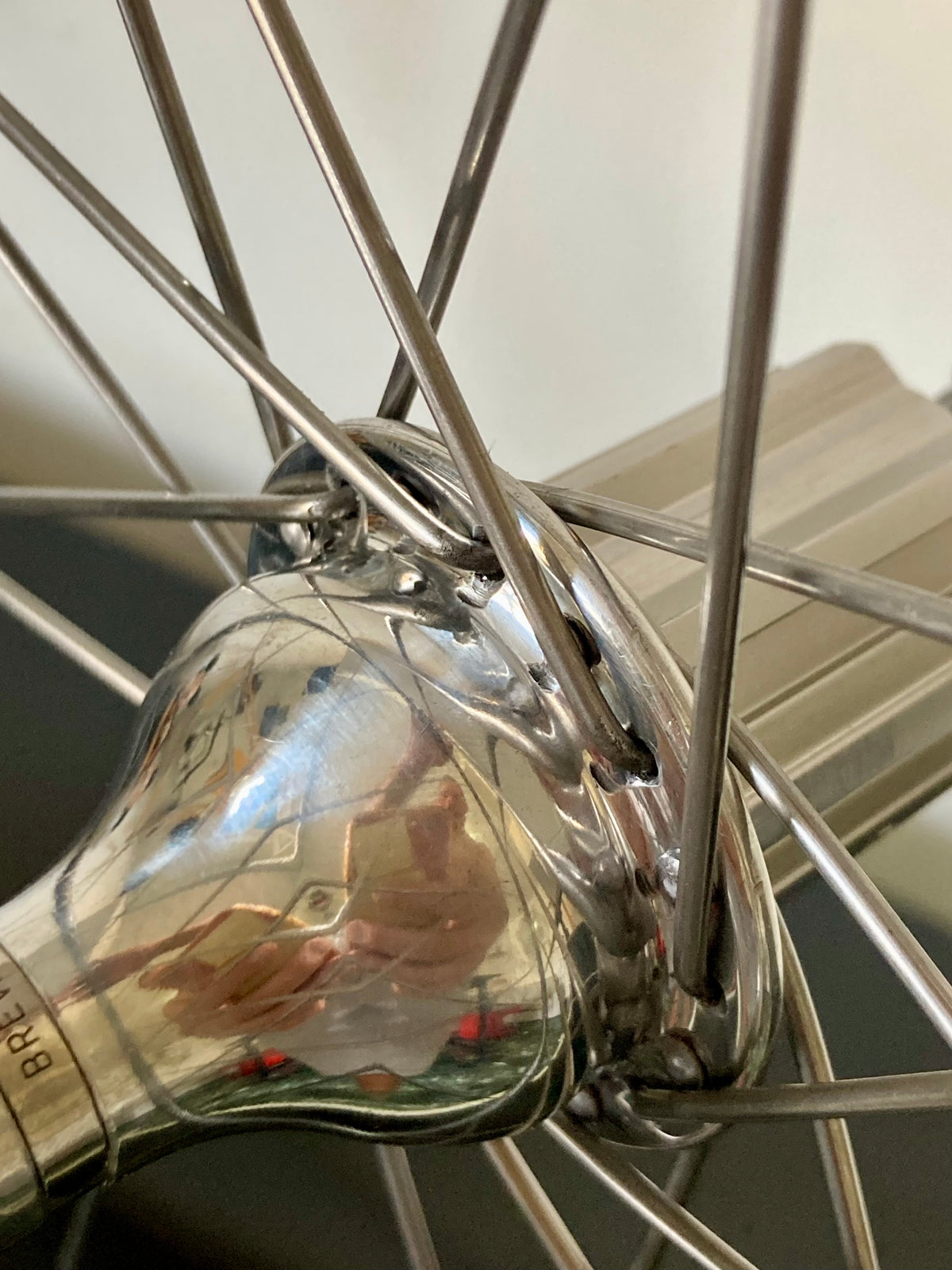 Ruote Campagnolo Record 9 10 11v. Cerchi Omega per copertoncino