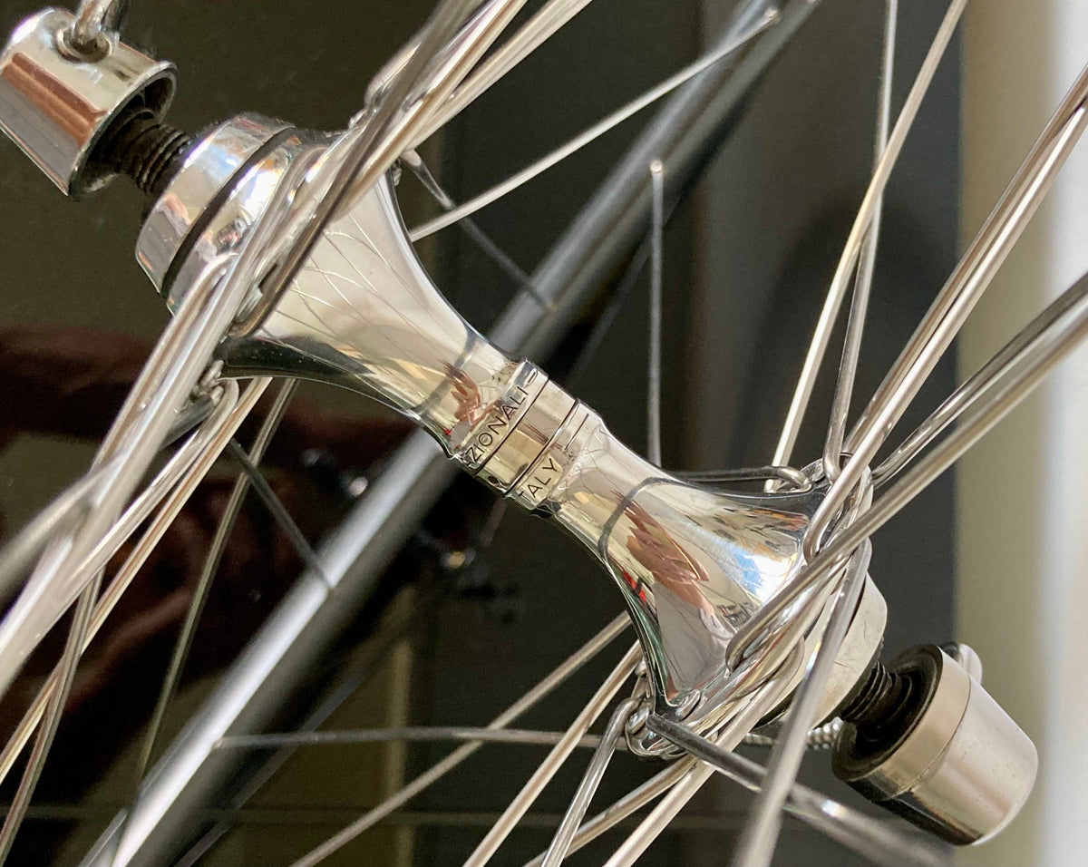 Ruote Campagnolo Record 9 10 11v. Cerchi Omega per copertoncino