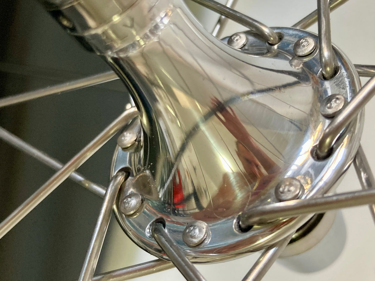 Ruote Campagnolo Record 9 10 11v. Cerchi Omega per copertoncino