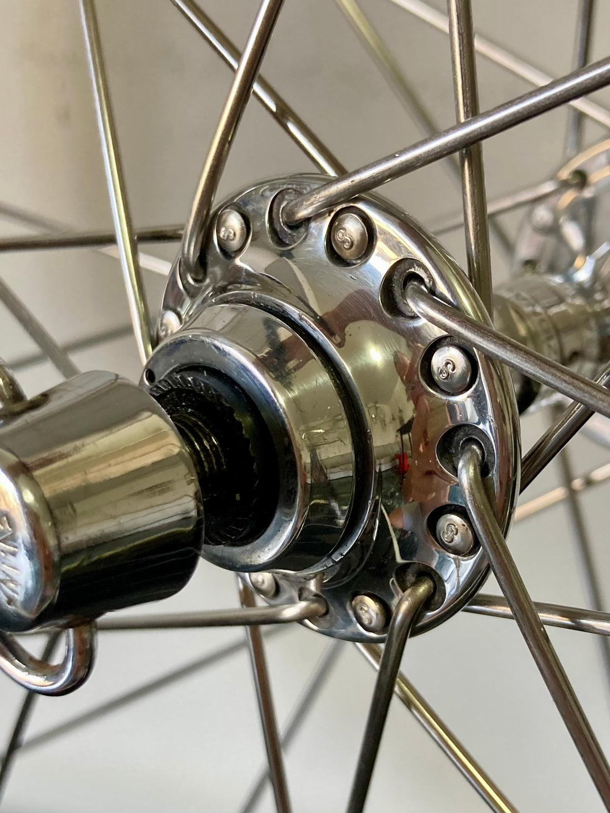 Ruote Campagnolo Record 9 10 11v. Cerchi Omega per copertoncino