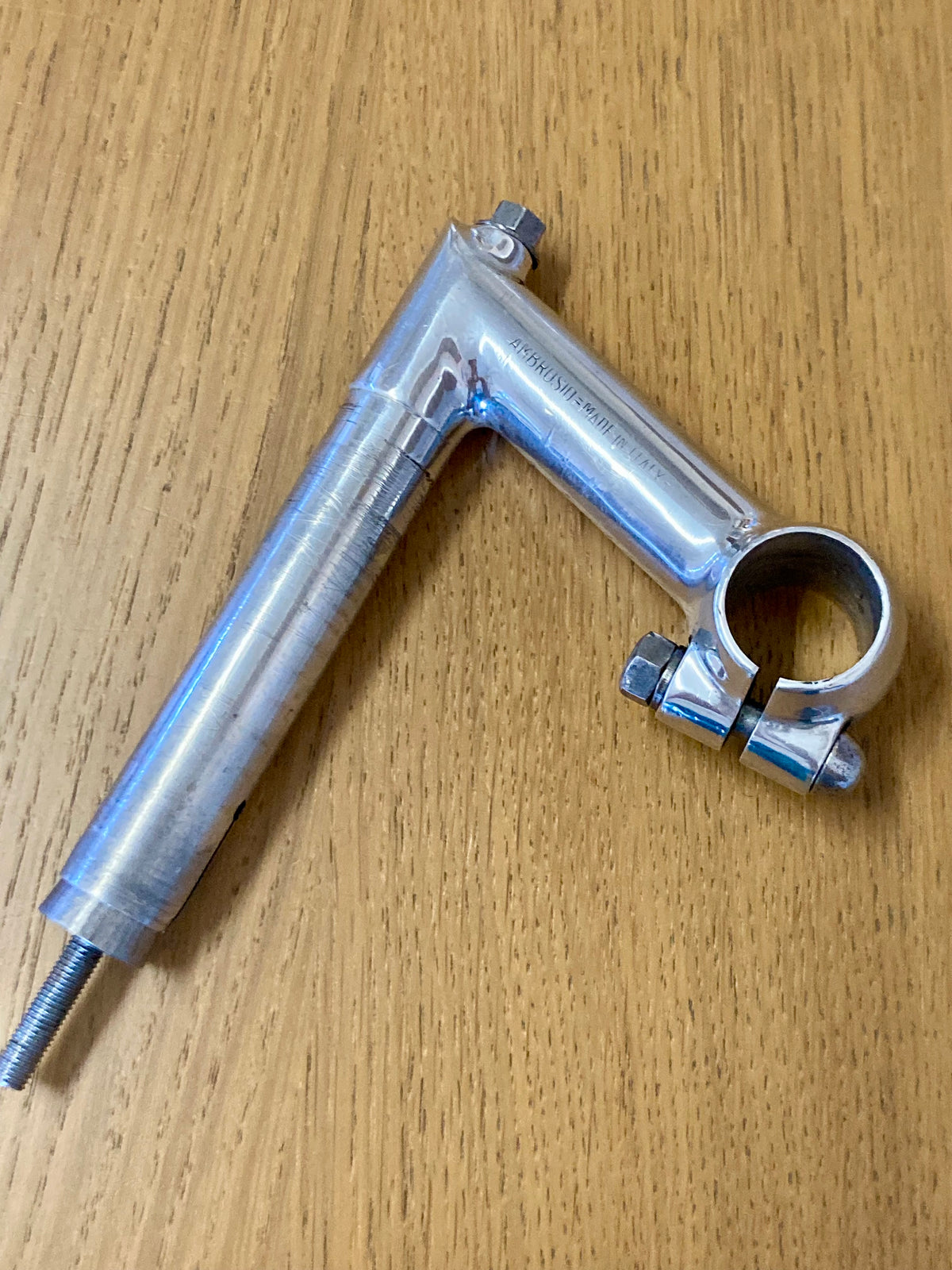 Pipa Ambrosio Champion in alluminio. 90mm.