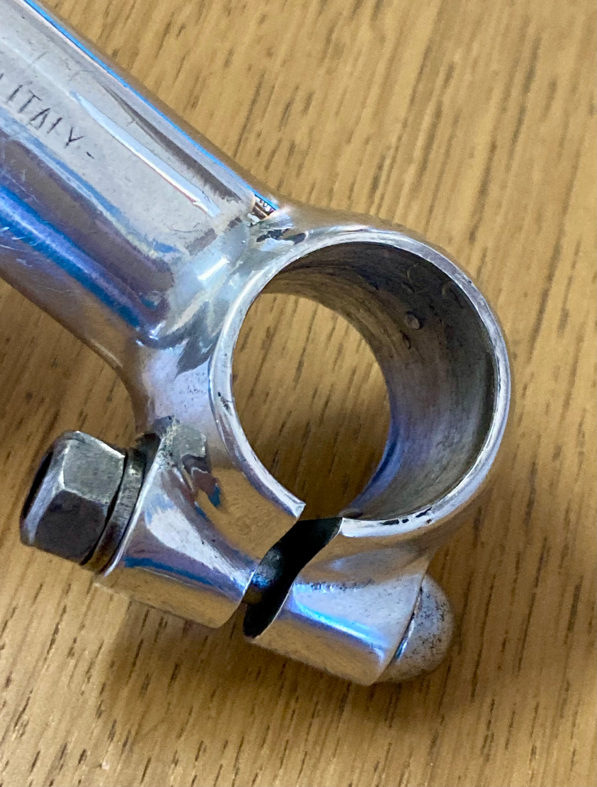 Pipa Ambrosio Champion in alluminio. 90mm.
