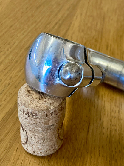 Pipa Ambrosio Champion in alluminio. 90mm.