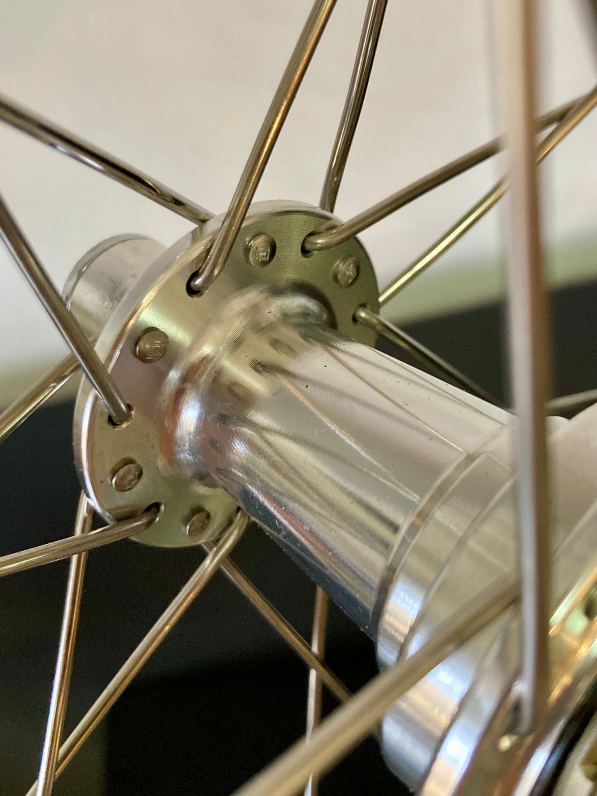 Ruote da corsa Campagnolo Barcelona '92, su mozzi Bitex. Corpetto Shimano 8-9-10v