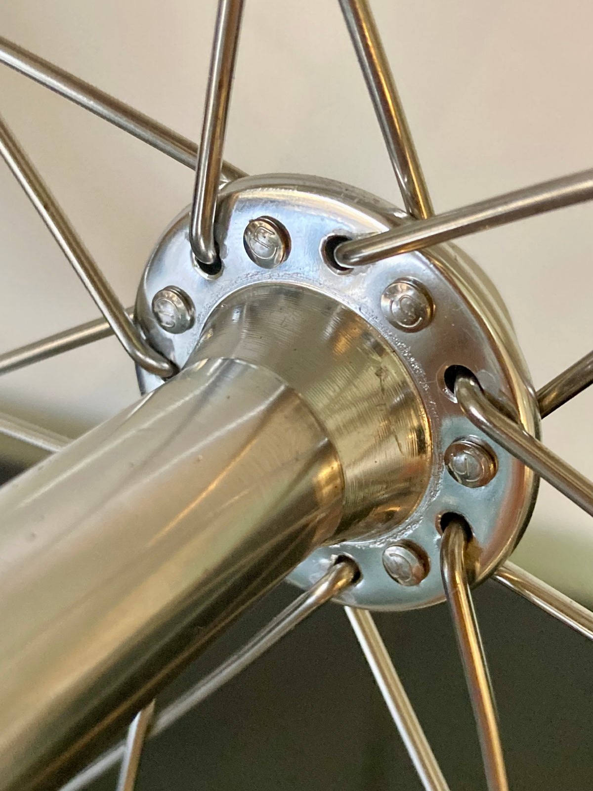 Ruote da corsa Campagnolo Barcelona '92, su mozzi Bitex. Corpetto Shimano 8-9-10v