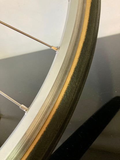 Ruote da corsa Campagnolo Barcelona '92, su mozzi Bitex. Corpetto Shimano 8-9-10v