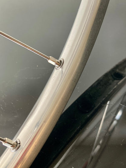 Ruote Dura-Ace EX 7206, cerchi Super Champion. 6v Uniglide. Team Flandria.