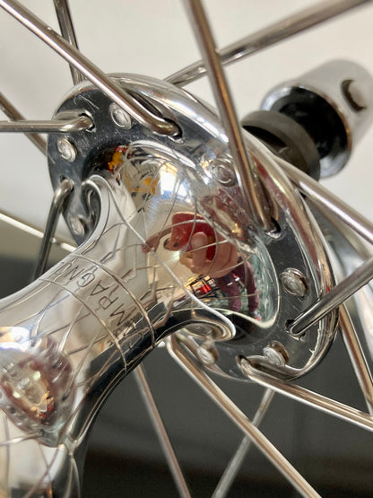 Ruote da corsa mozzi Campagnolo Veloce, cerchi Mavic CXP 21 - foto 4
