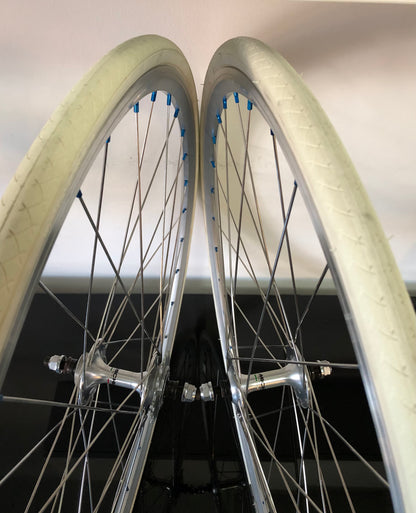 Set ruote Fixed Single- Speed. Mozzi Miche Primato, posteriore Flip-Flop.