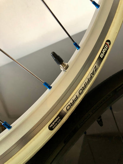Set ruote Fixed Single- Speed. Mozzi Miche Primato, posteriore Flip-Flop.