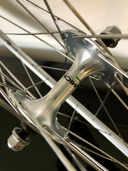 Set ruote Fixed Single- Speed. Mozzi Miche Primato, posteriore Flip-Flop.