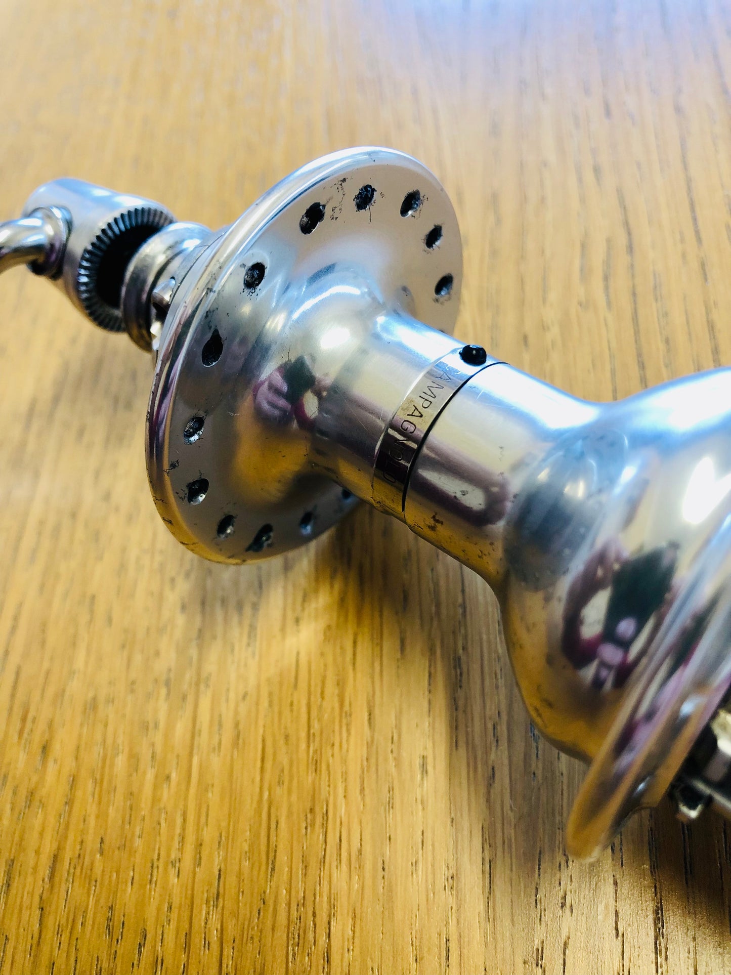 Mozzi Campagnolo Record Titanium 10s.