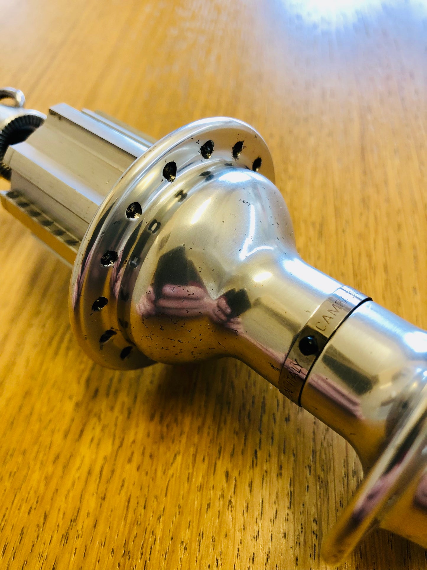 Mozzi Campagnolo Record Titanium 10s.