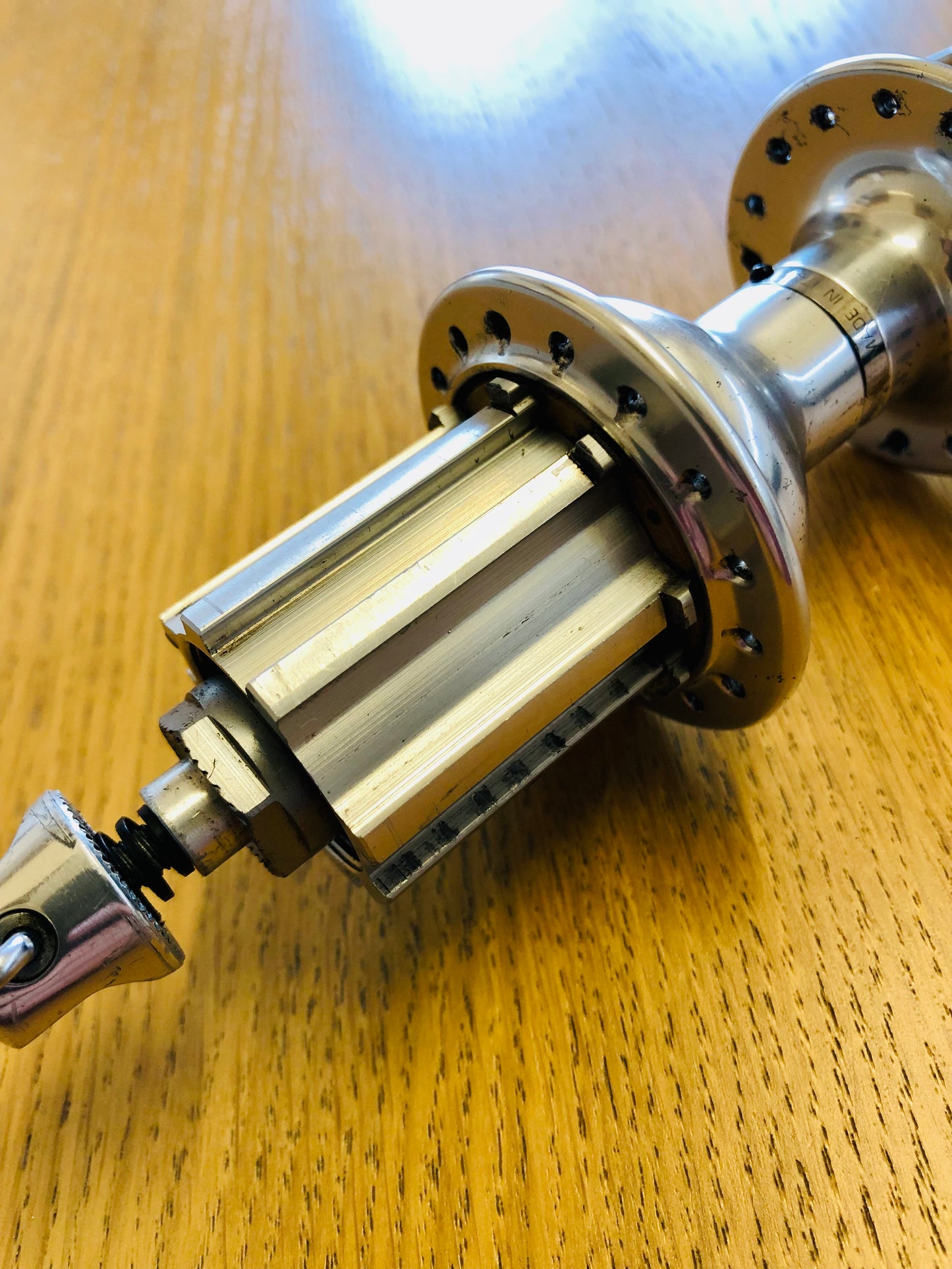 Mozzi Campagnolo Record Titanium 10s.