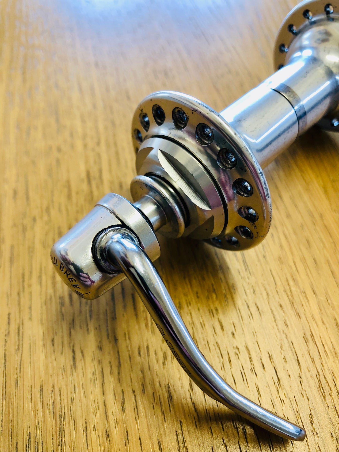 Mozzi Campagnolo Record Titanium 10s.