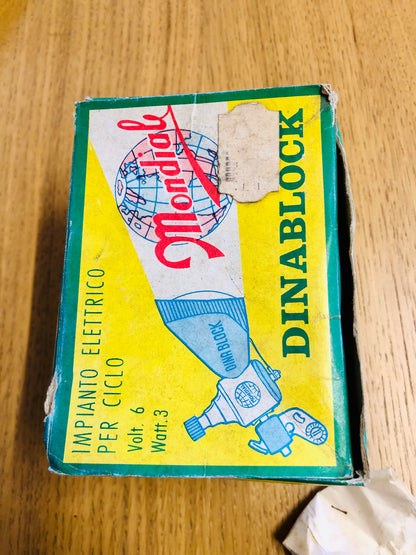 Fanale bicicletta Mondial Dynablock.