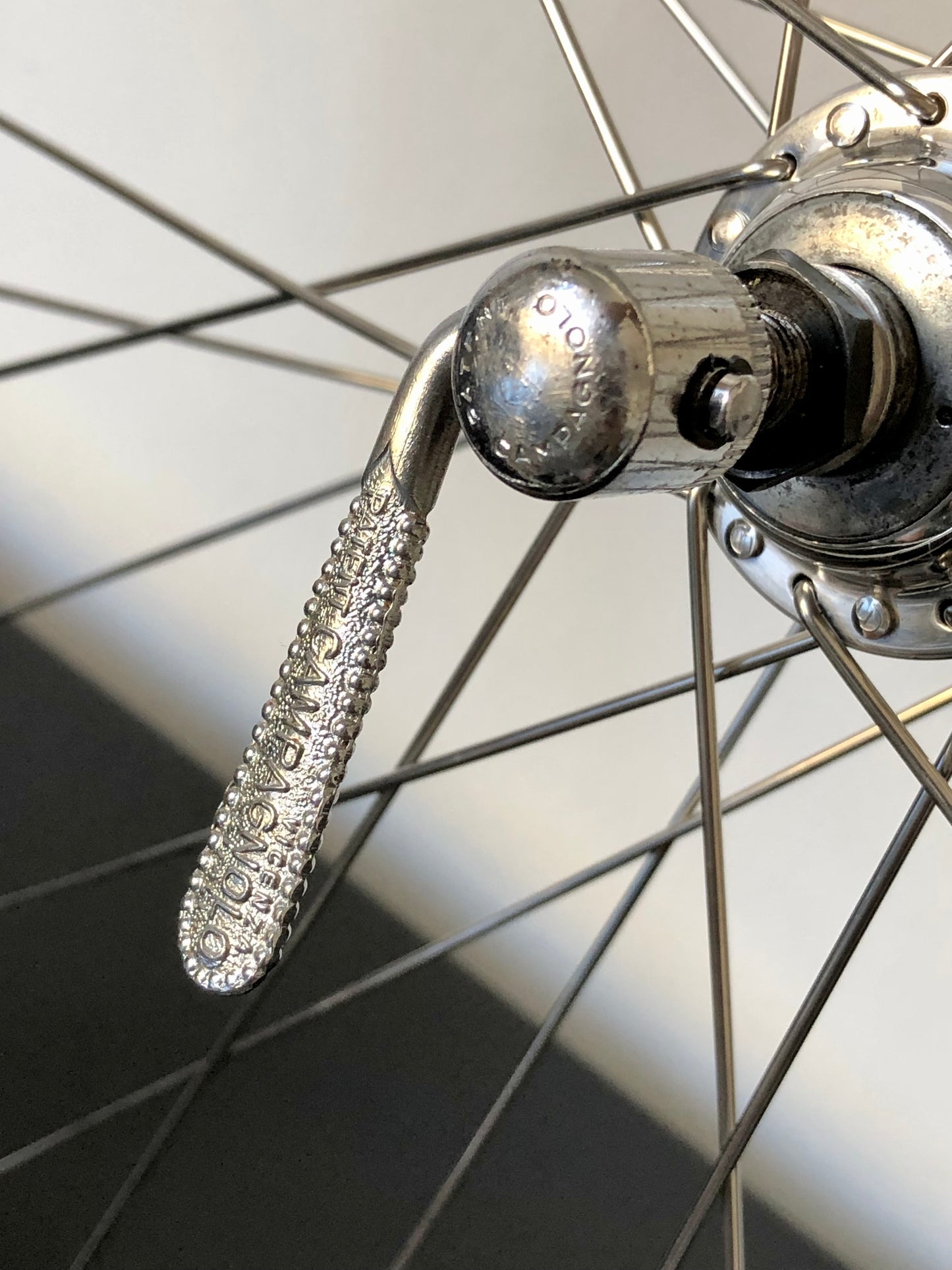 Ruote Campagnolo Nuovo Gran Sport, con cerchi Nisi. Per tubolari.