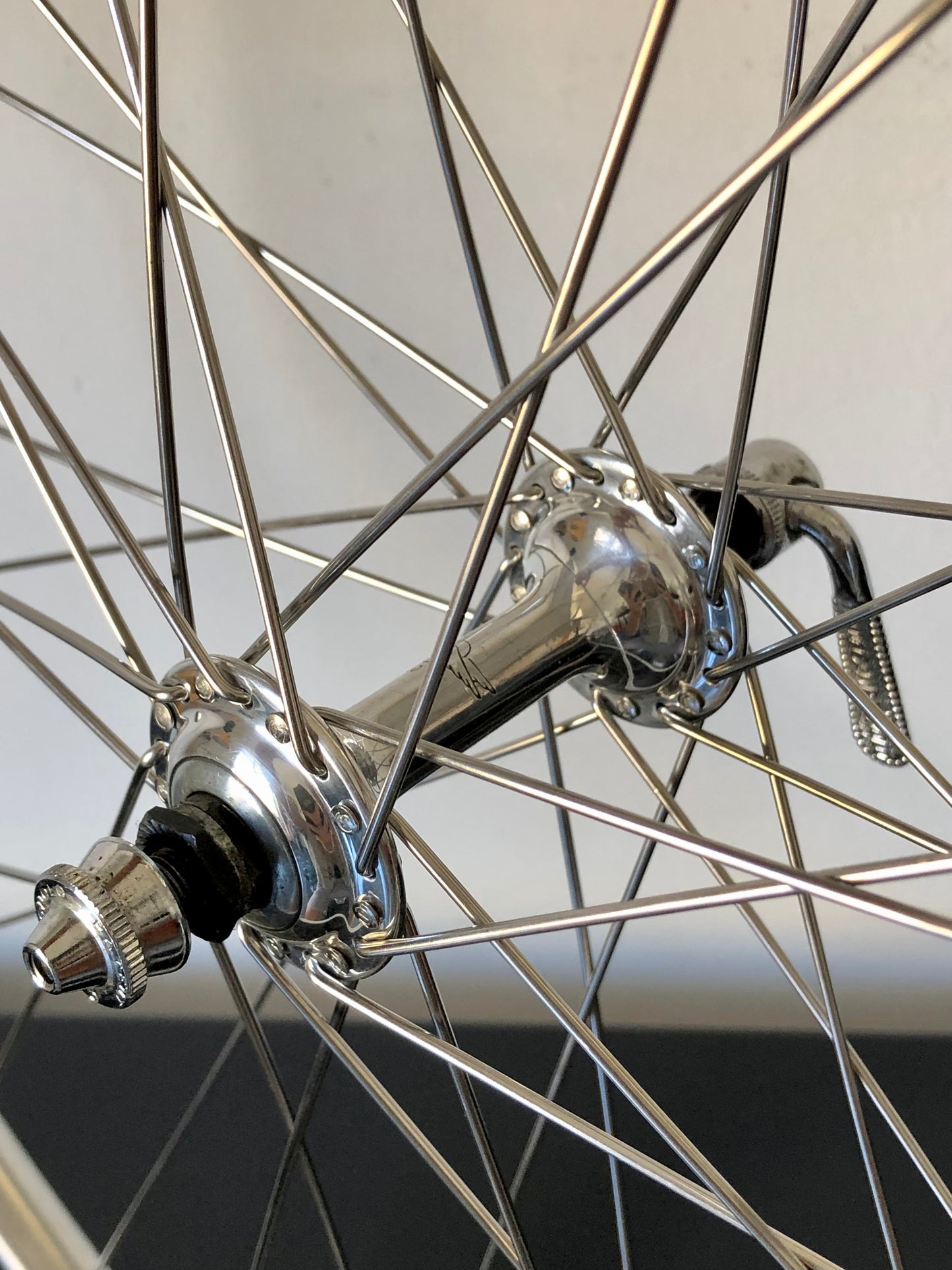 Ruote Campagnolo Nuovo Gran Sport, con cerchi Nisi. Per tubolari.