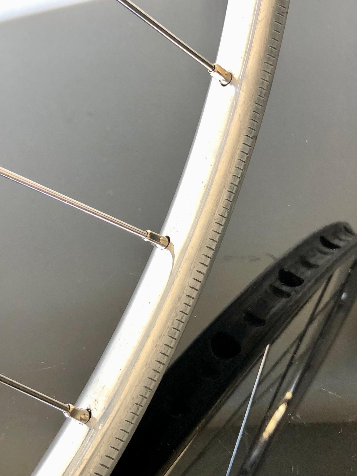 Ruote Campagnolo Nuovo Gran Sport, con cerchi Nisi. Per tubolari.