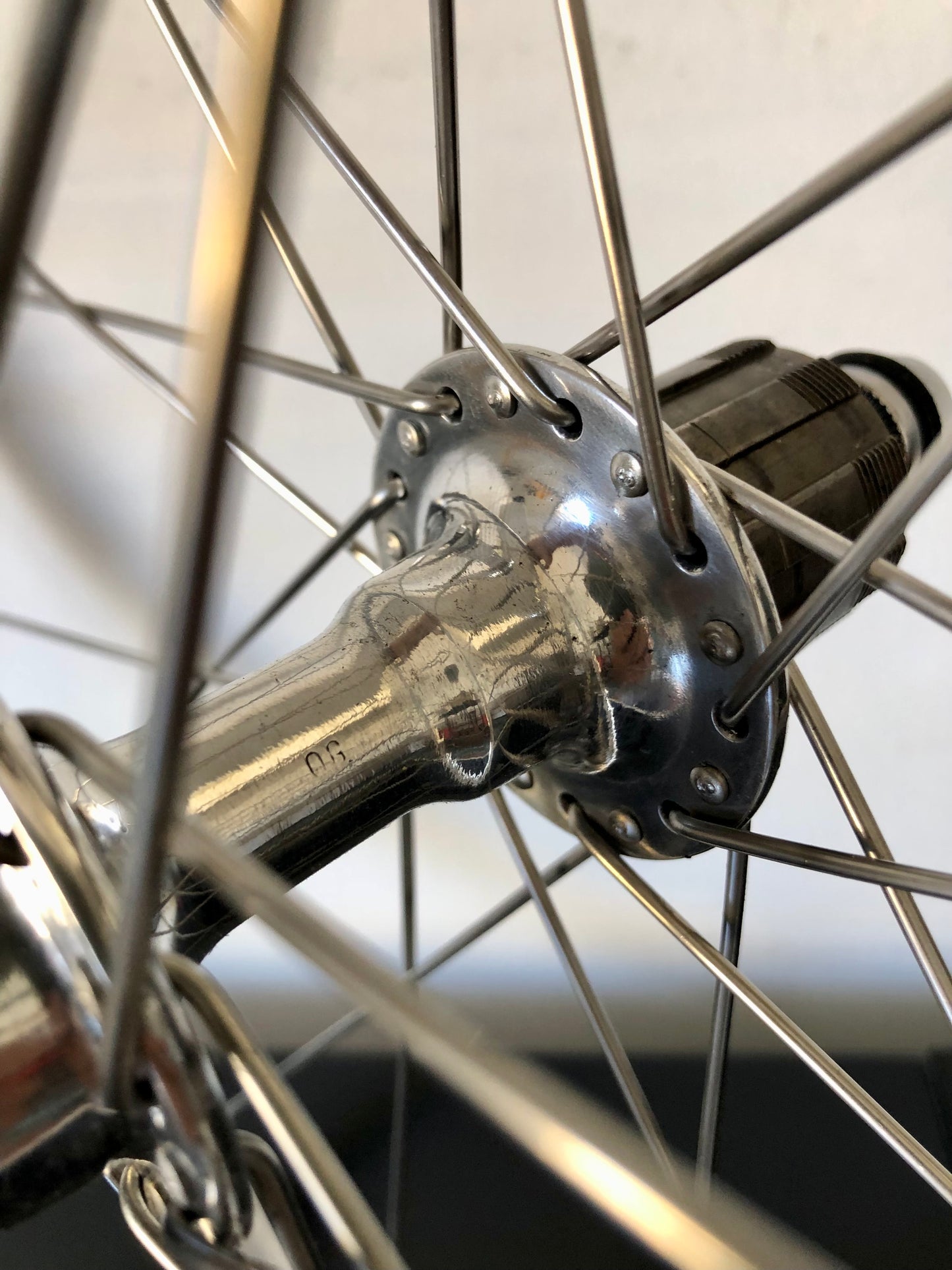 Ruote MTB 26". Mozzi Shimano Exage, cerchi Rigida A 495.