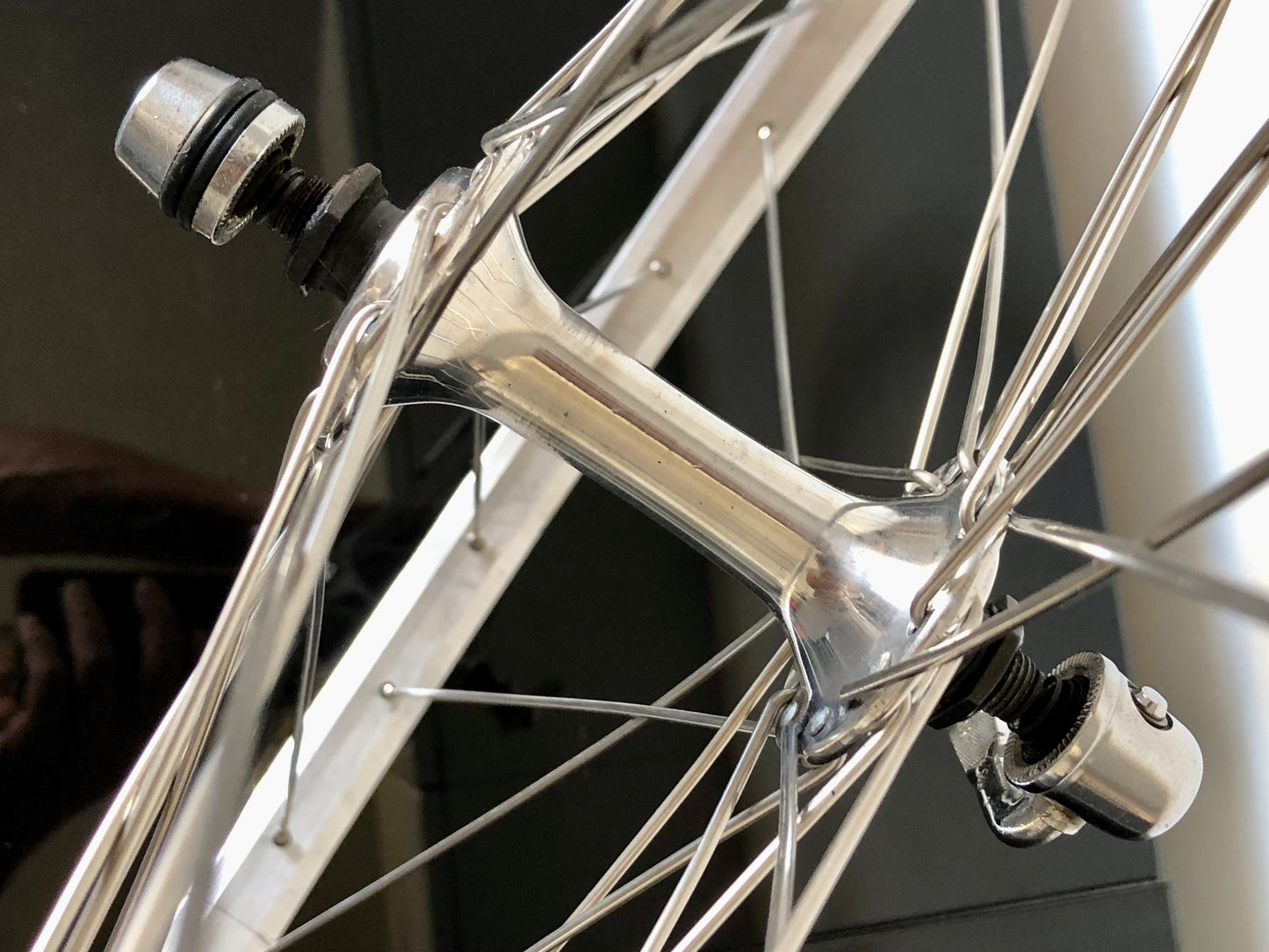 Ruote MTB 26". Mozzi Shimano Exage, cerchi Rigida A 495.