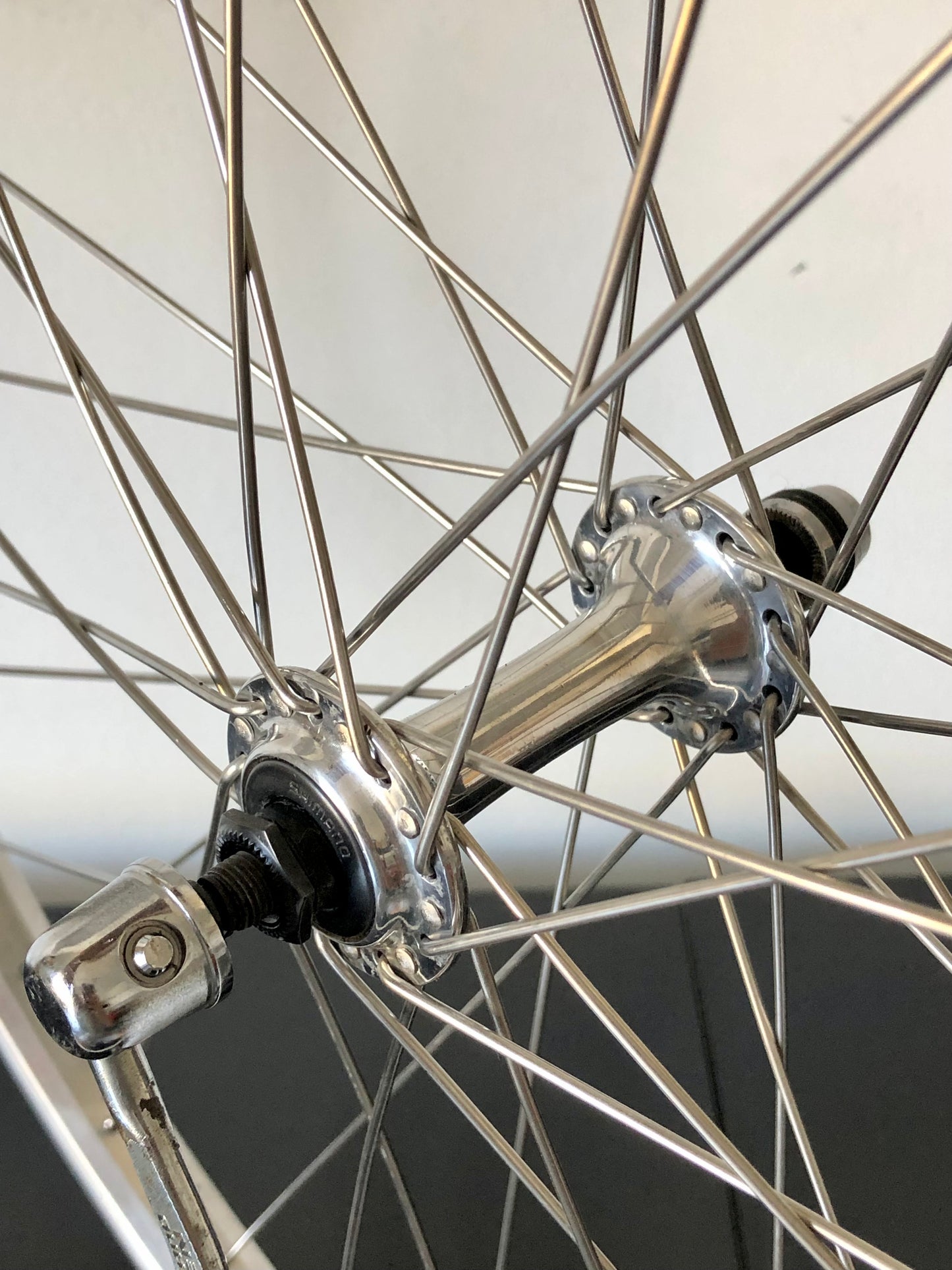Ruote MTB 26". Mozzi Shimano Exage, cerchi Rigida A 495.