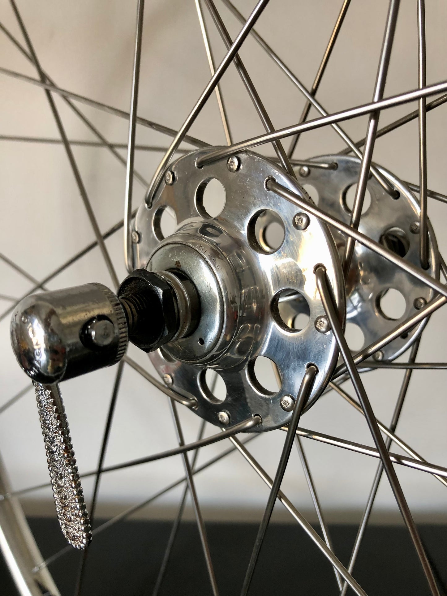 Set ruote Campagnolo Gran Sport Nuovo Tipo, cerchi Nisi per tubolari.