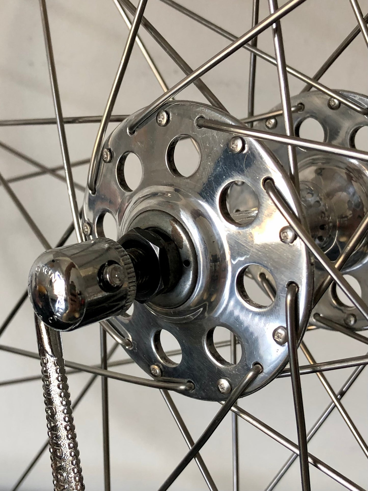 Set ruote Campagnolo Gran Sport Nuovo Tipo, cerchi Nisi per tubolari.