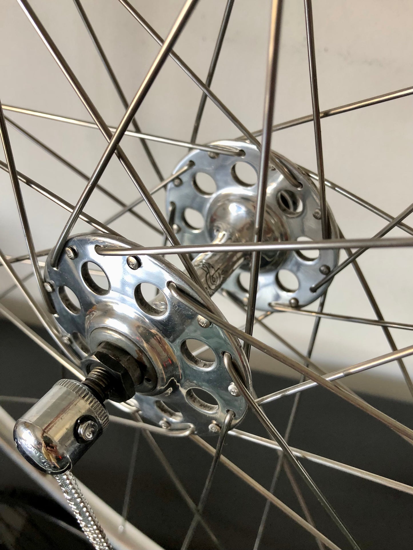 Set ruote Campagnolo Gran Sport Nuovo Tipo, cerchi Nisi per tubolari.
