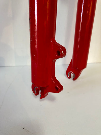 Forcella RST Mozo PRO. MTB 26" 110mm. Cannotto sterzo sostituibile.