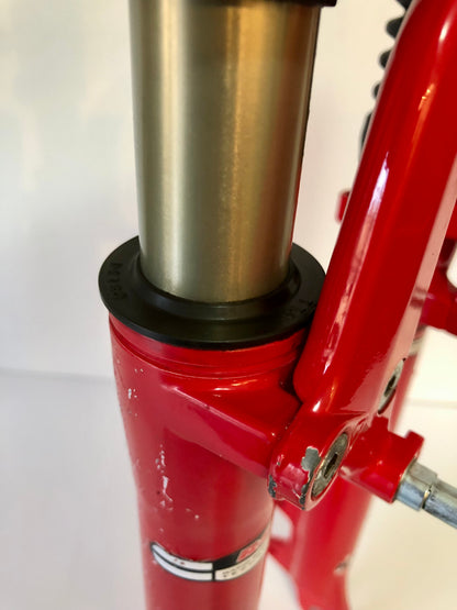 Forcella RST Mozo PRO. MTB 26" 110mm. Cannotto sterzo sostituibile.