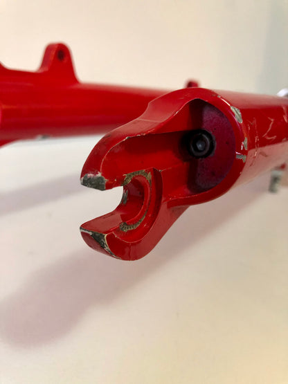 Forcella RST Mozo PRO. MTB 26" 110mm. Cannotto sterzo sostituibile.